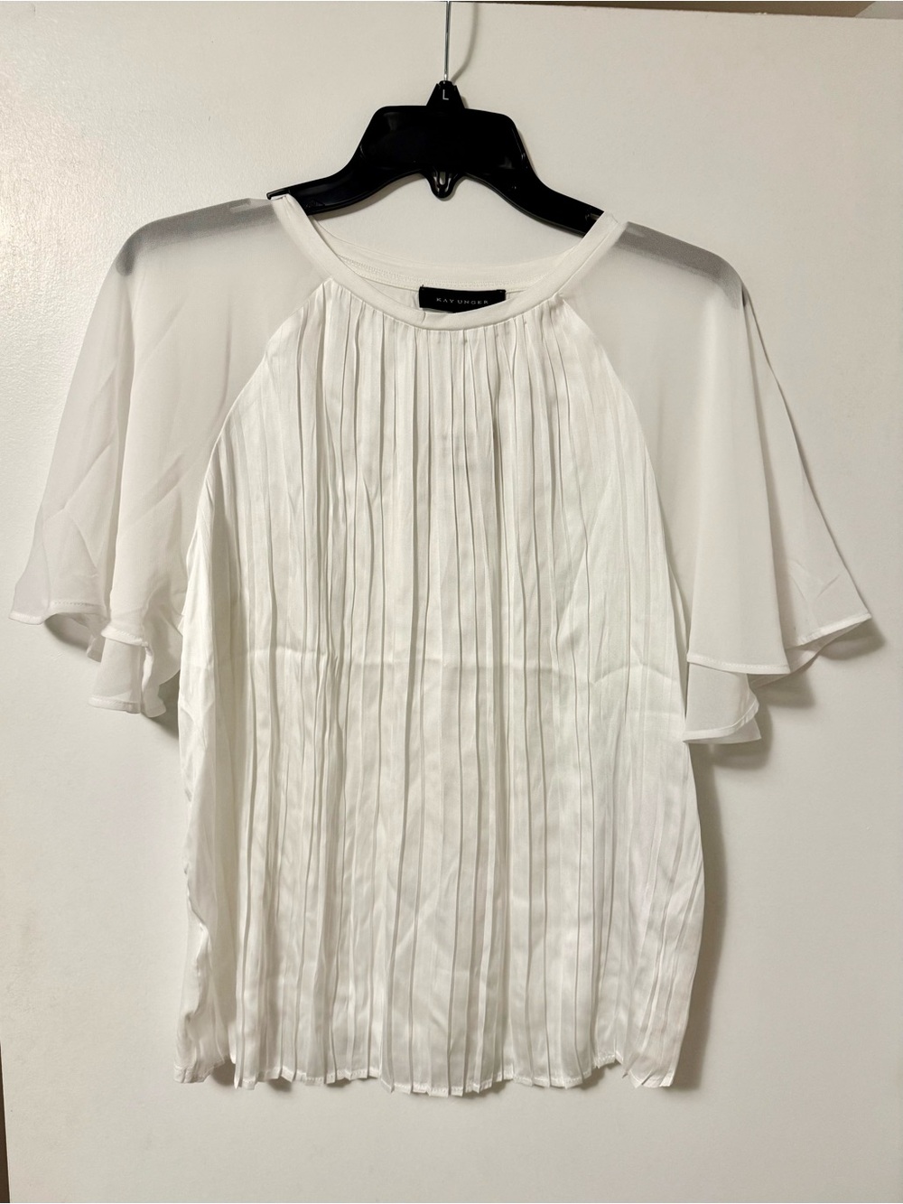 Kay Unger Pleated Top